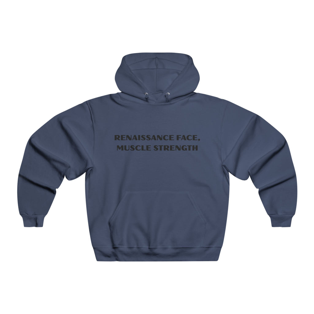 Mona Lisa Flex Hoodie — Funny Renaissance Muscle Sweatshirt