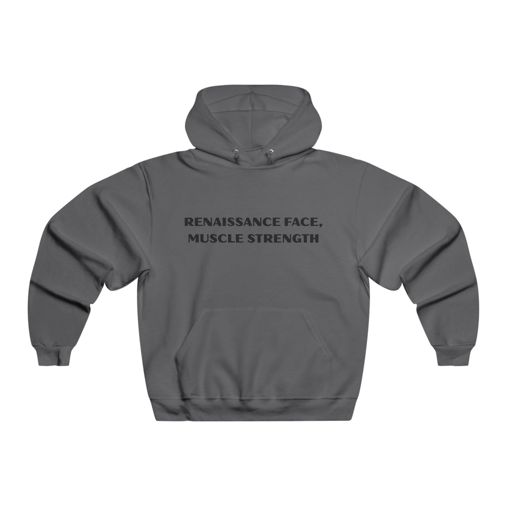 Mona Lisa Flex Hoodie — Funny Renaissance Muscle Sweatshirt