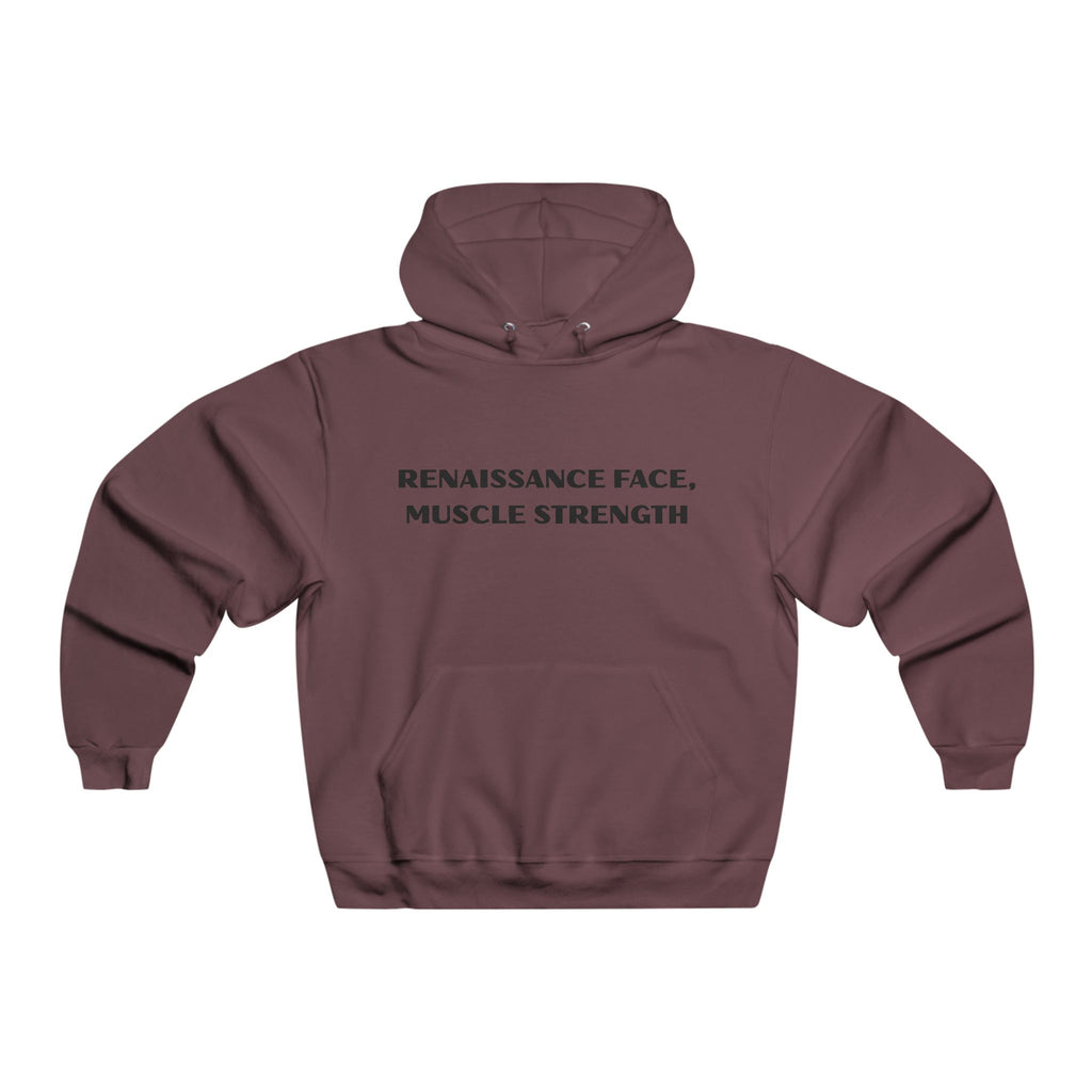 Mona Lisa Flex Hoodie — Funny Renaissance Muscle Sweatshirt