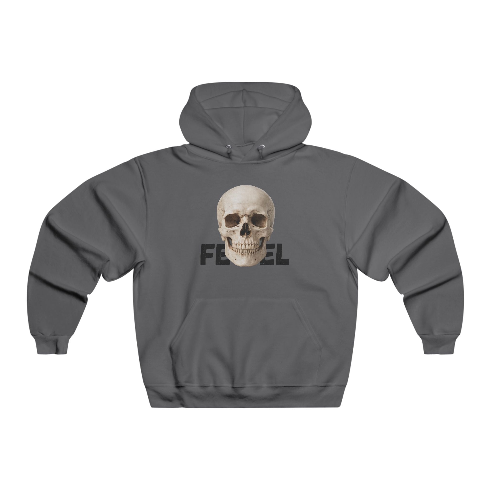 FEEL SKULL Hoodie — Men's Graphic Skull Pullover